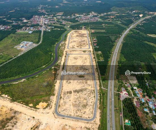 johor-pagoh-industrial-land-for-sale-muar-malaysia-drone-view-empty