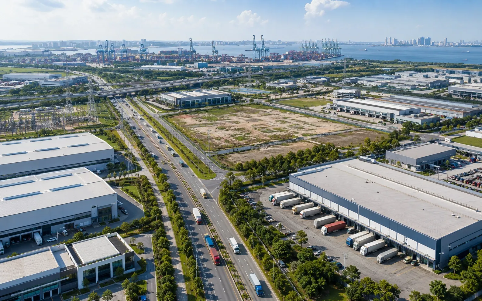 Johor industrial areas for factory warehouse and logistics location comparison